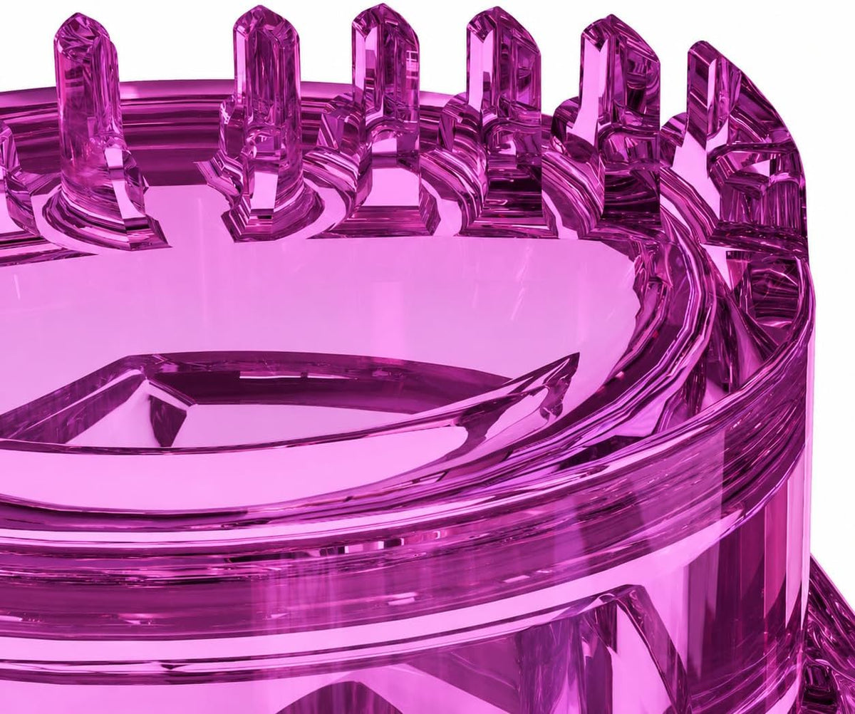 Garlic Twister 4th Gen, clear manual garlic mincer for ginger, herbs and nuts