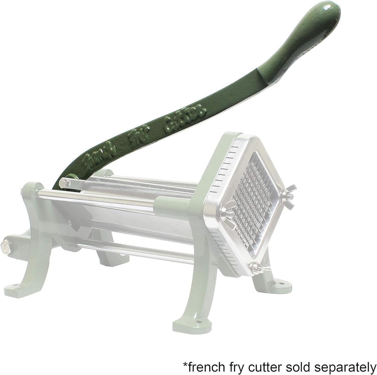 Cast Iron Handle Replacement for French Fry Cutter- Commercial Grade French Fry Cutter Food Slicer Manual Potato Cutter Vegetable Chopper for Carrot Cucumber Heavy-Duty