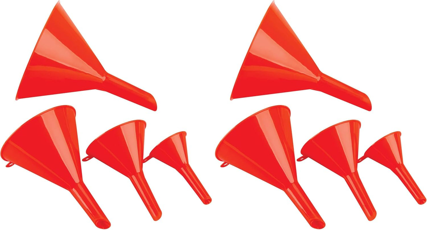 1144 4-Piece Funnel, Plastic