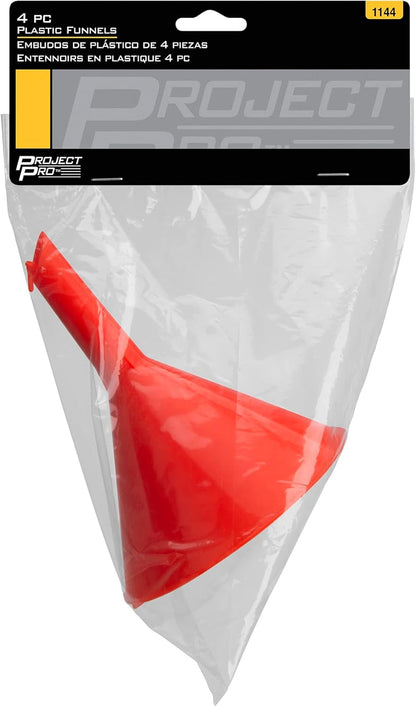 1144 4-Piece Funnel, Plastic