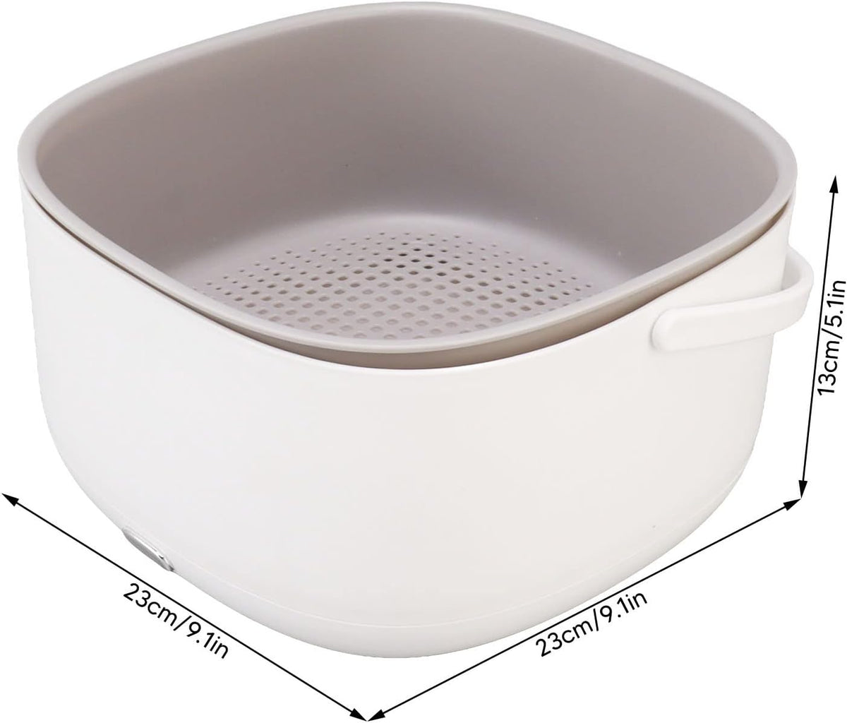 360 Degree Ultrasonic Fruit and Vegetable Washing Machine Cleaner for Home Kitchen - Food Purifier Device Removes Pesticides from Produce and Meats