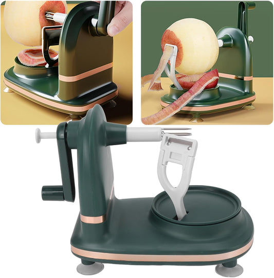 Apple Peeler Slicer Corer for Apples | Multi-Function Fruit Peeler with Stainless Steel Blades, Easy to Use Kitchen Tool, Vegetable Potatoes Pears
