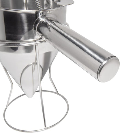 Dough Dispenser | Stainless Steel | Batter Pourer (Funnel)