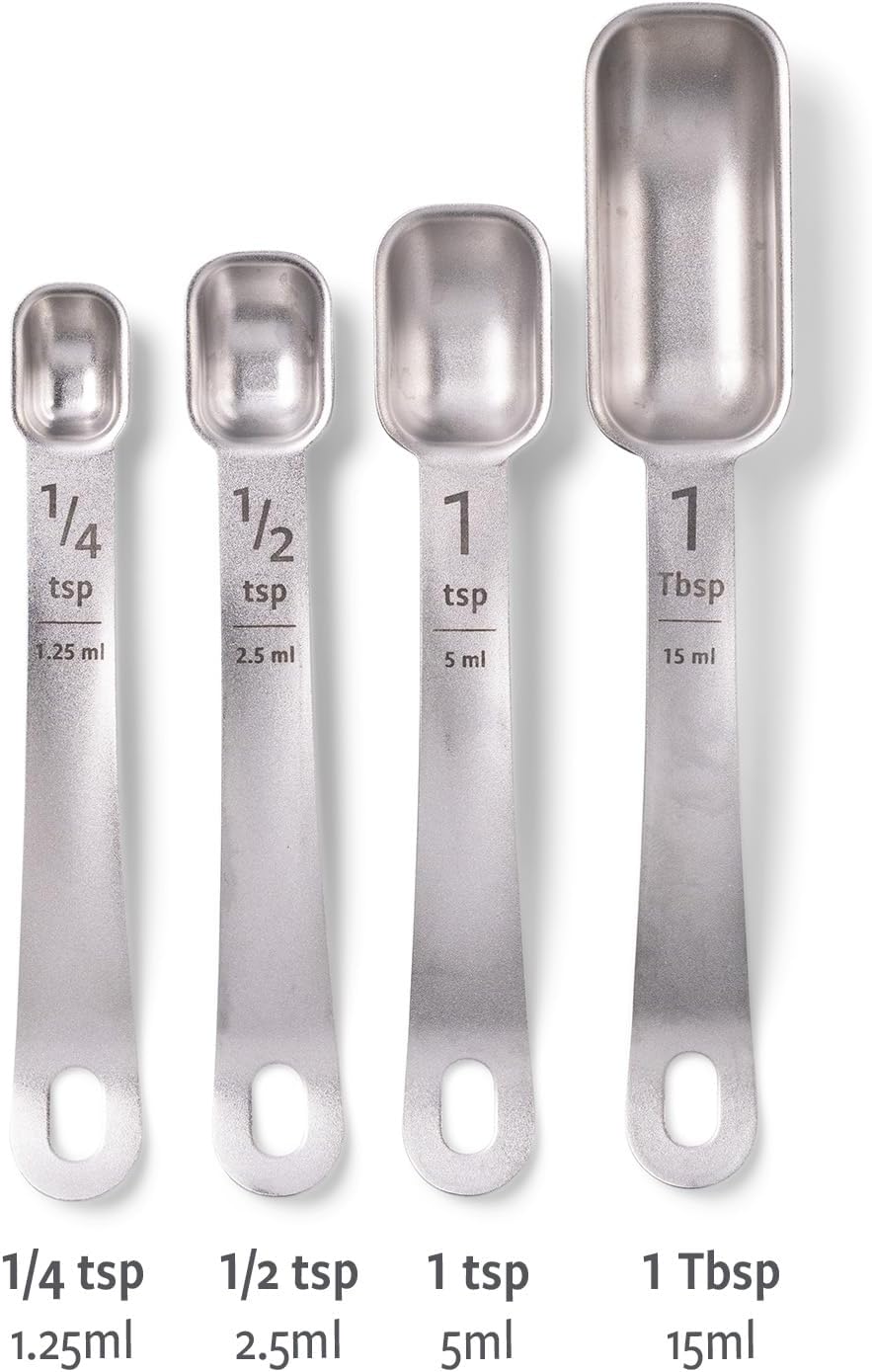 Level Up Precision Stainless Steel Measuring Spoons