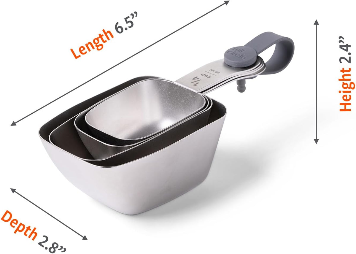 Level Up Precision Stainless Steel Measuring Spoons