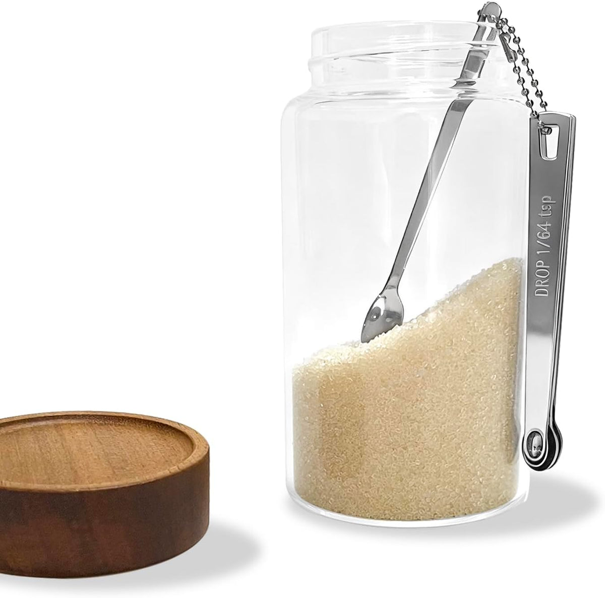 Mini Measuring Spoons Set, Stainless Steel, Cute