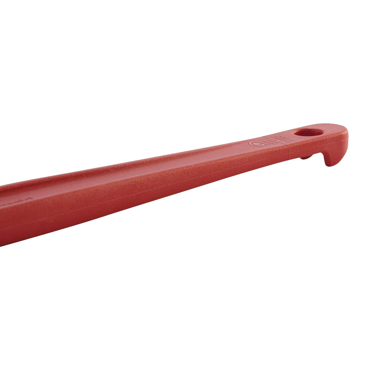 Commercial Products High Heat Resistant Silicone Heavy Duty Spatula/Food Scraper 9.5-Inch 500°F Heat Resistant Red Handle for Baking/Cooking/Mixing Commercial Dishwasher Safe
