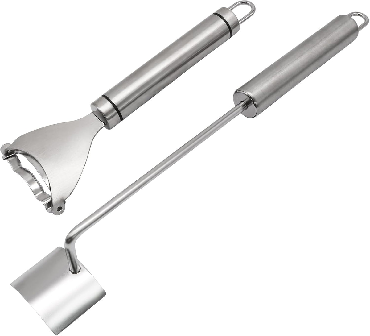 Stainless Steel Corn Peeler & Stripper Tool Set, 2 Pack
