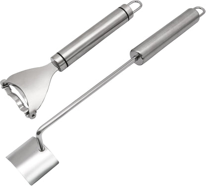 Stainless Steel Corn Peeler & Stripper Tool Set, 2 Pack
