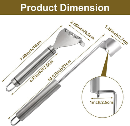 Stainless Steel Corn Peeler & Stripper Tool Set, 2 Pack