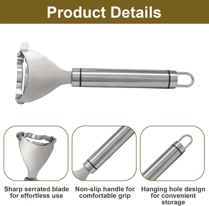 Stainless Steel Corn Peeler & Stripper Tool Set, 2 Pack