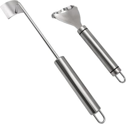 Stainless Steel Corn Peeler & Stripper Tool Set, 2 Pack