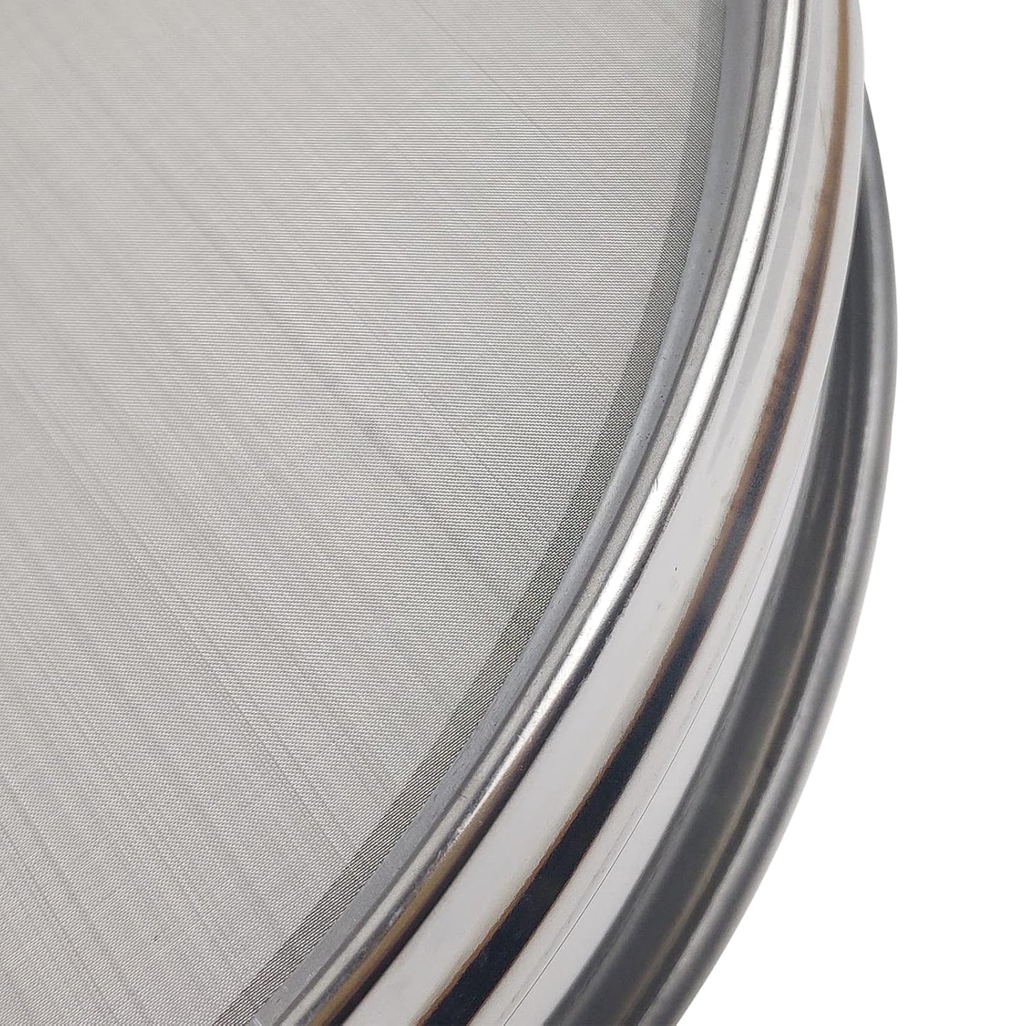 120 Mesh Lab Sieves, 120 Mesh Test Sieve, 12'' Diameter, 304 Stainless Steel Wire Cloth (0.125mm)