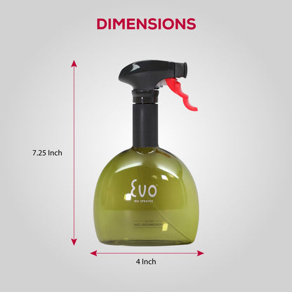 Minis, Non-Aerosol for Olive, Cooking Oils, and Vinegars, 8-Ounce Capacity, 1 Each Yellow and Green | Non-Aerosol Sprayers, 8 Fl Oz, ~0.25 Tsp and Pull, Bpa and Dehp and Latex-Free Food-Safe Plastic, Twist-on Funnel