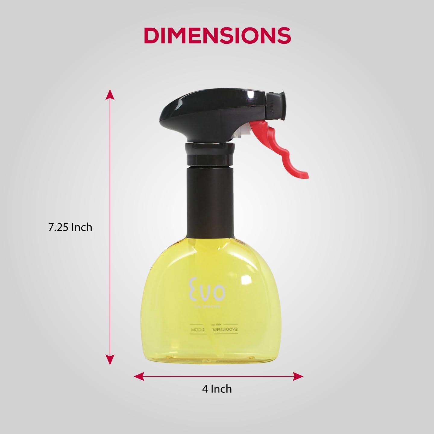 Minis, Non-Aerosol for Olive, Cooking Oils, and Vinegars, 8-Ounce Capacity, 1 Each Yellow and Green | Non-Aerosol Sprayers, 8 Fl Oz, ~0.25 Tsp and Pull, Bpa and Dehp and Latex-Free Food-Safe Plastic, Twist-on Funnel