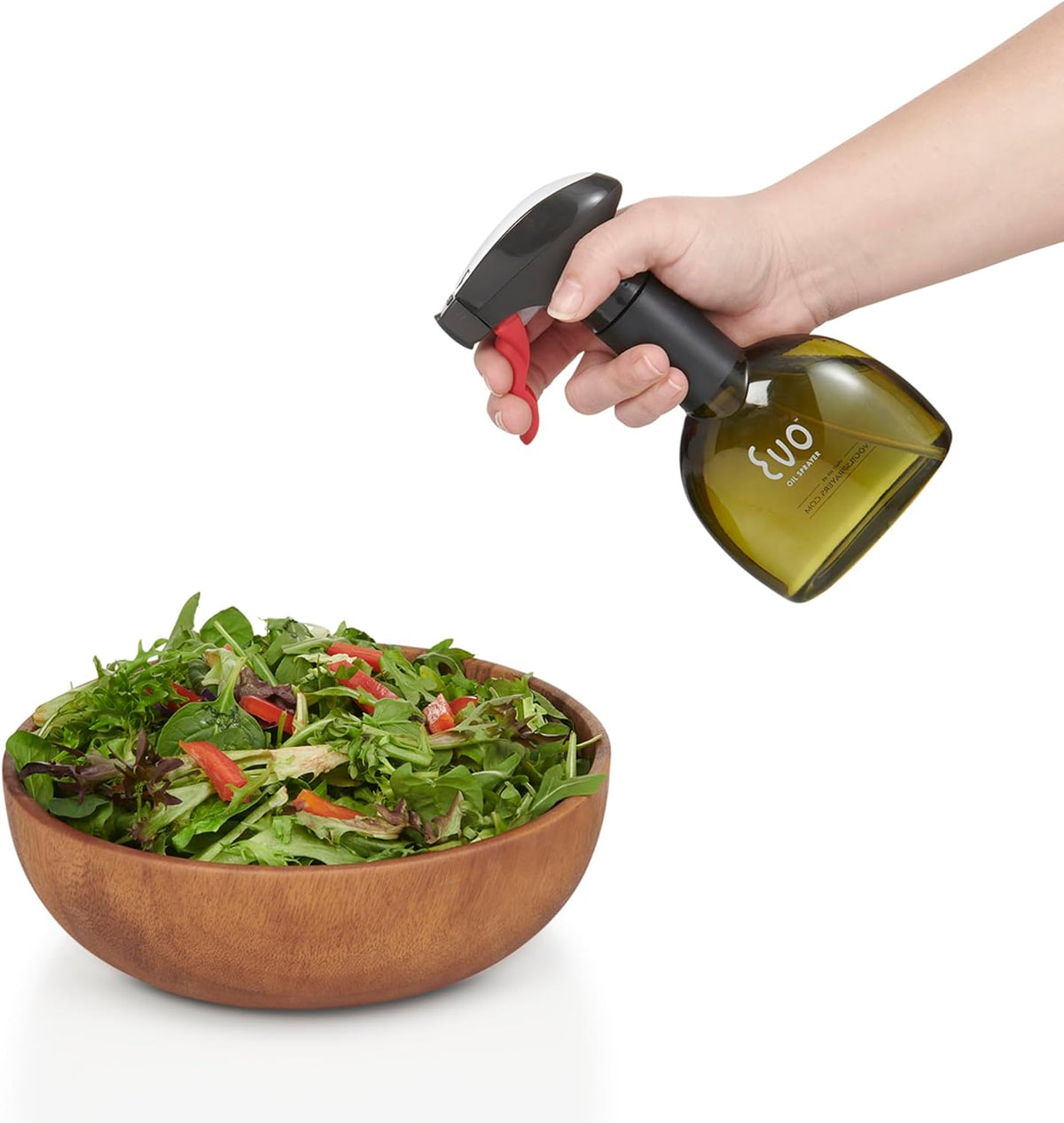 Minis, Non-Aerosol for Olive, Cooking Oils, and Vinegars, 8-Ounce Capacity, 1 Each Yellow and Green | Non-Aerosol Sprayers, 8 Fl Oz, ~0.25 Tsp and Pull, Bpa and Dehp and Latex-Free Food-Safe Plastic, Twist-on Funnel