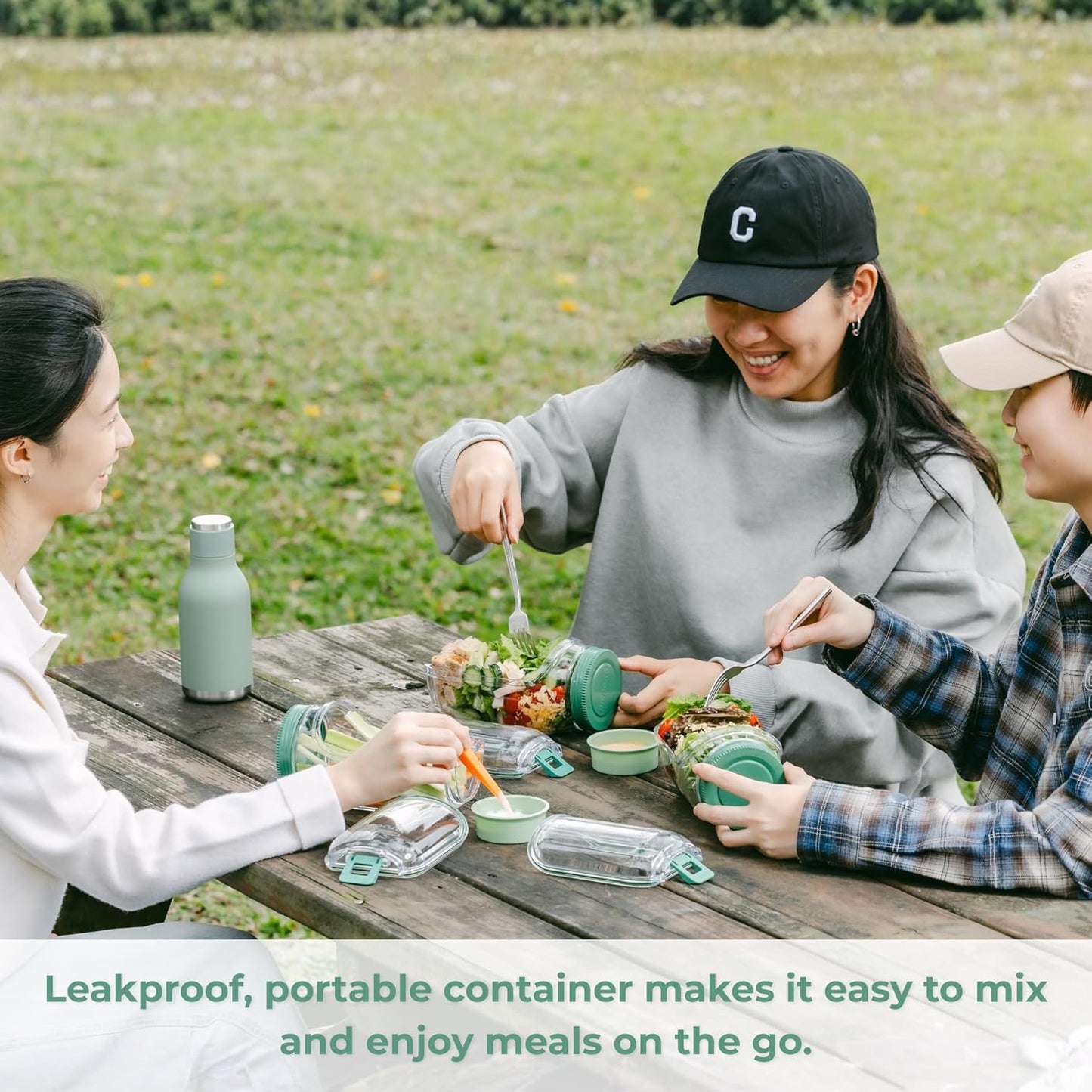 The Original Salad Pod, 4.5 Cups, Green