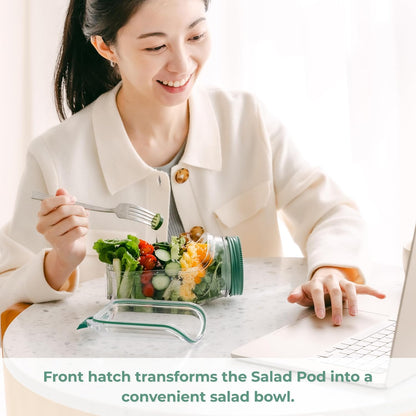 The Original Salad Pod, 4.5 Cups, Green