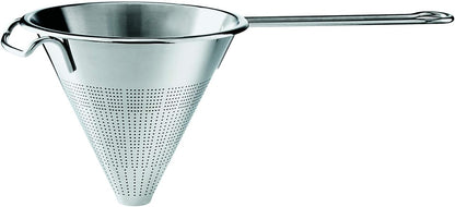 Rösle Stainless Steel Round Handle Kitchen Strainer, Fine Mesh, 9.5-inch