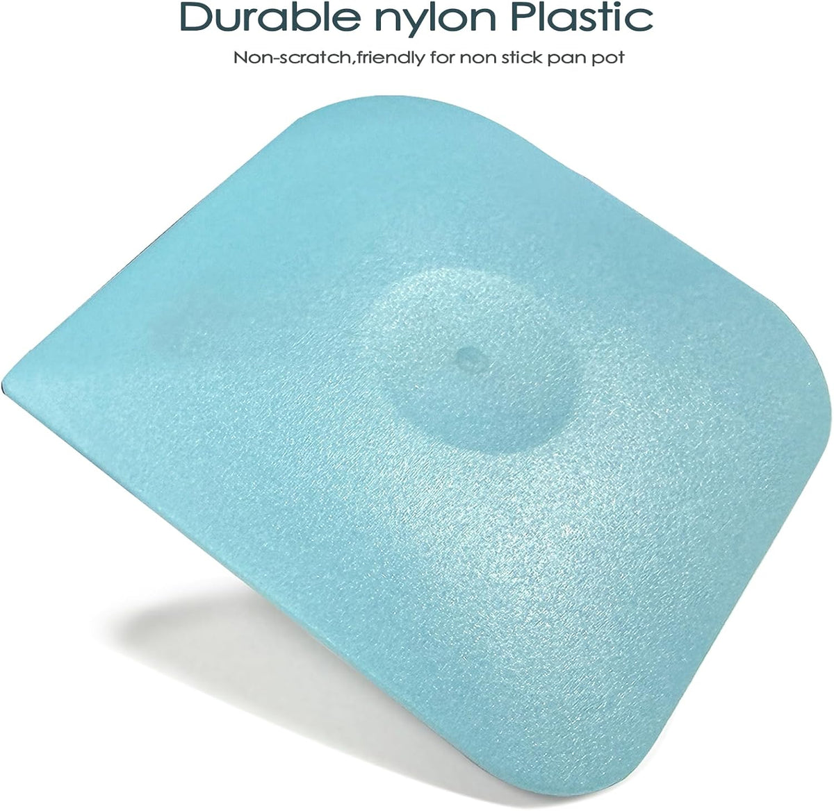 Herda Pan Scraper Pot Scraper Plastic Kitchen Scraper Tool,Food Scraper