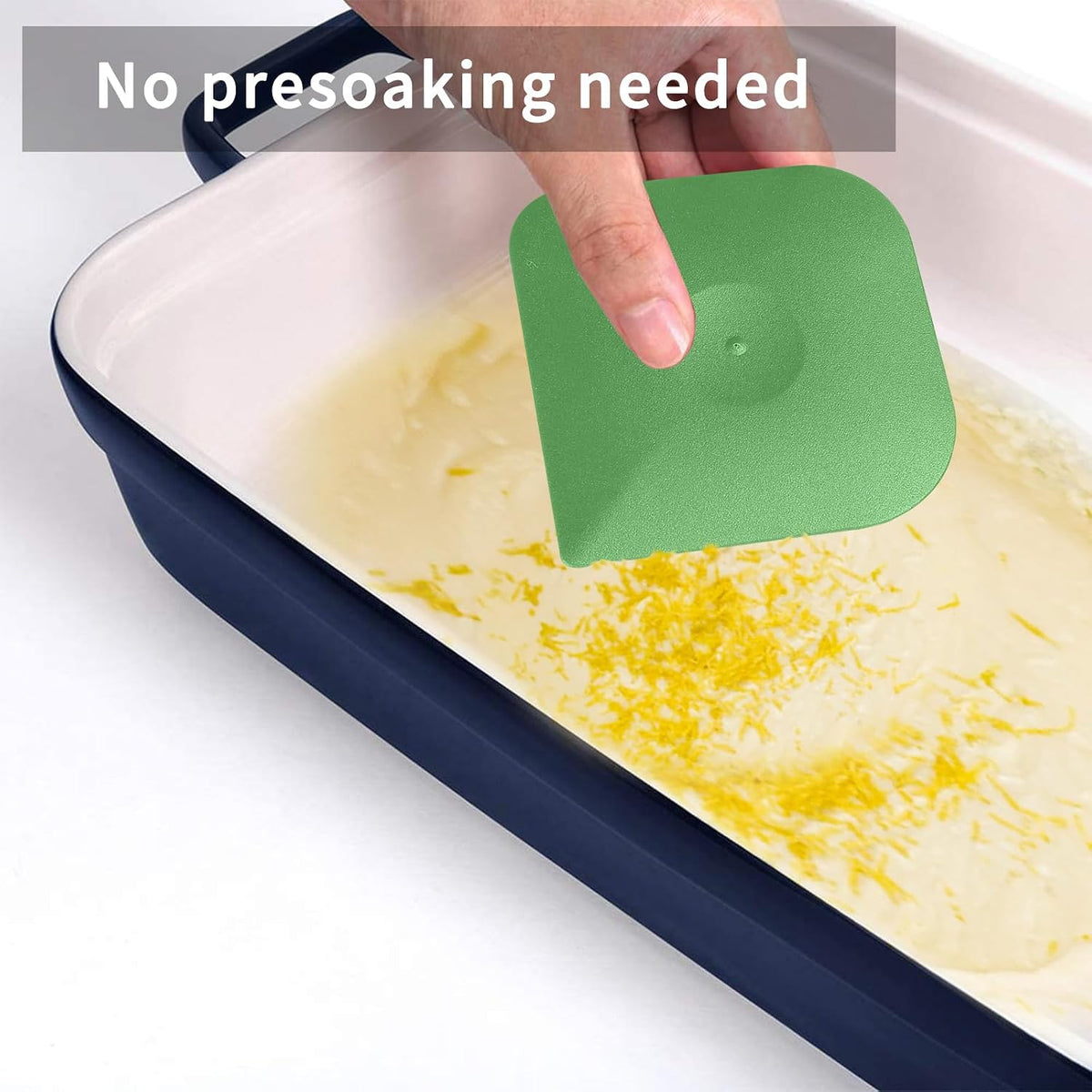 Herda Pan Scraper Pot Scraper Plastic Kitchen Scraper Tool,Food Scraper