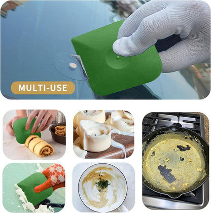 Herda Pan Scraper Pot Scraper Plastic Kitchen Scraper Tool,Food Scraper