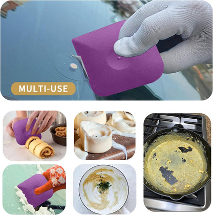 Herda Pan Scraper Pot Scraper Plastic Kitchen Scraper Tool,Food Scraper