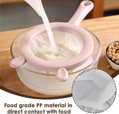 3-in-1 Fine Mesh Filter Kit with Detachable Sieve