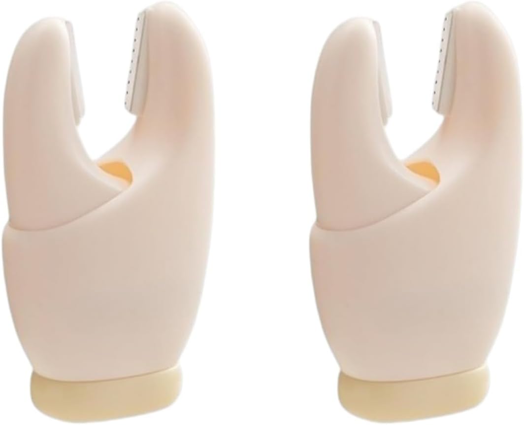 Crab Claw Garlic Ginger Peeler 2-in-1 Kitchen Tool, 3.54"x1.77"x1.18" (White)