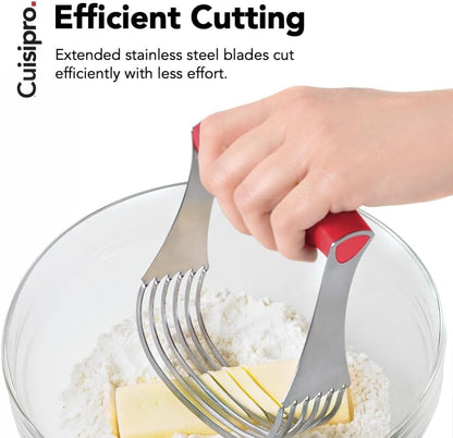 Deluxe Pastry Blender, 5.25-Inch, Red