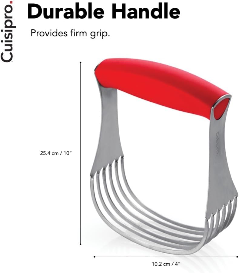 Deluxe Pastry Blender, 5.25-Inch, Red