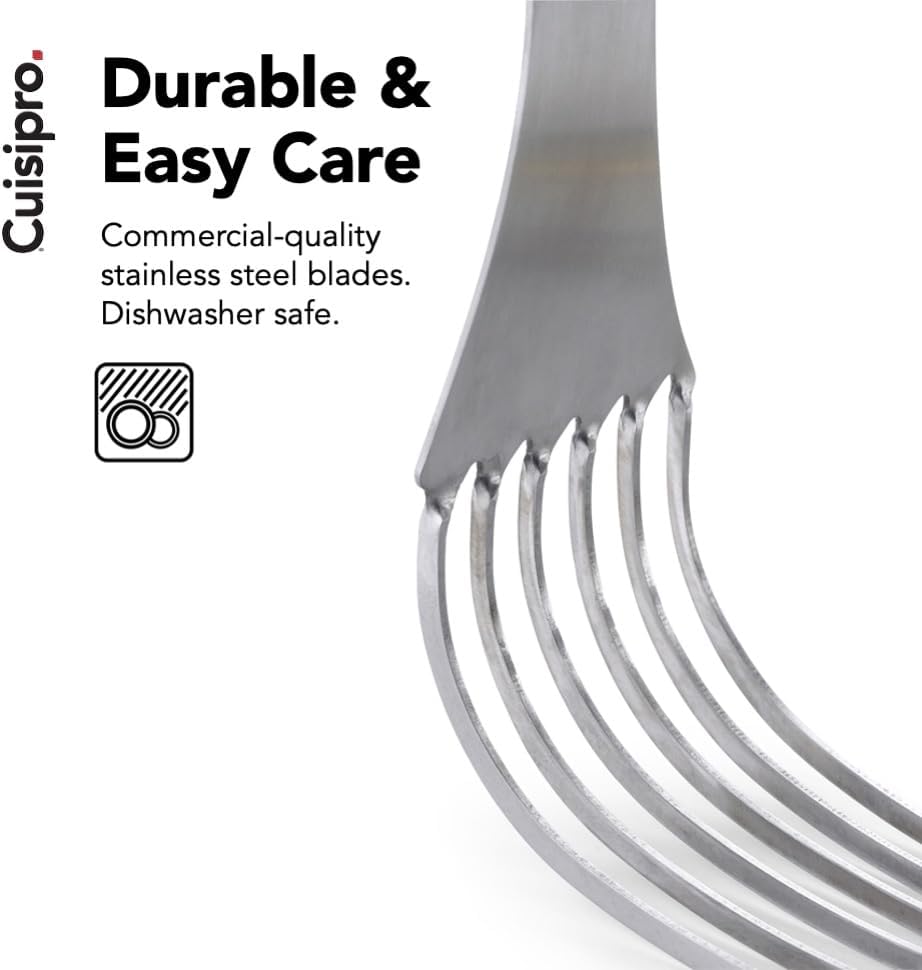 Deluxe Pastry Blender, 5.25-Inch, Red