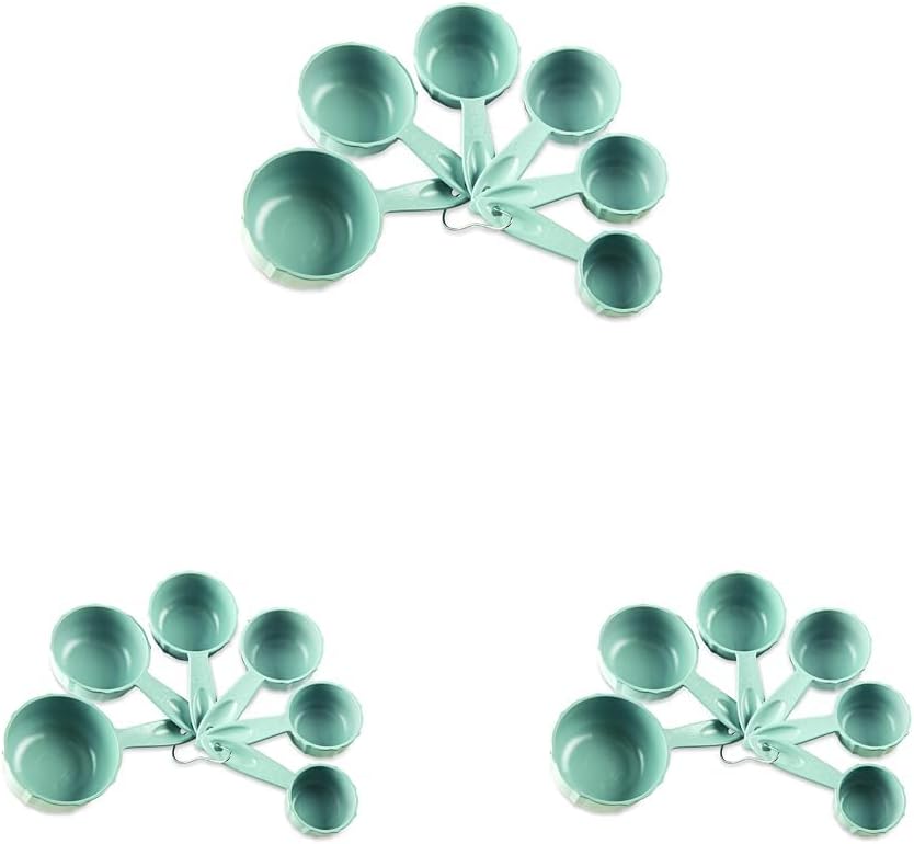 Cups Bundt Measuring, Set of 6, Sea Glass