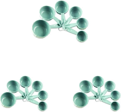 Cups Bundt Measuring, Set of 6, Sea Glass