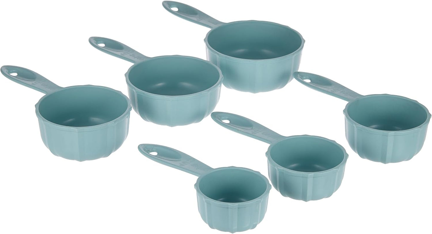 Cups Bundt Measuring, Set of 6, Sea Glass
