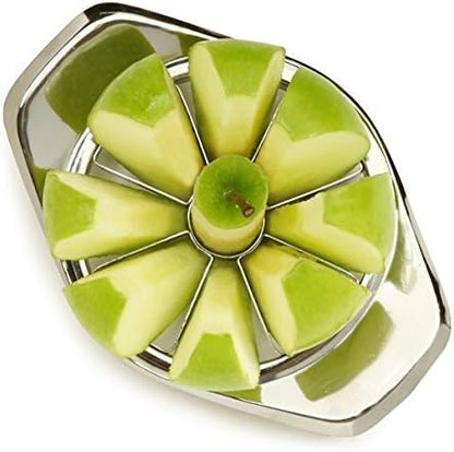 Stainless Steel Apple Pear Fruit Corer / Wedger 3.5" Chromed Steel Blades