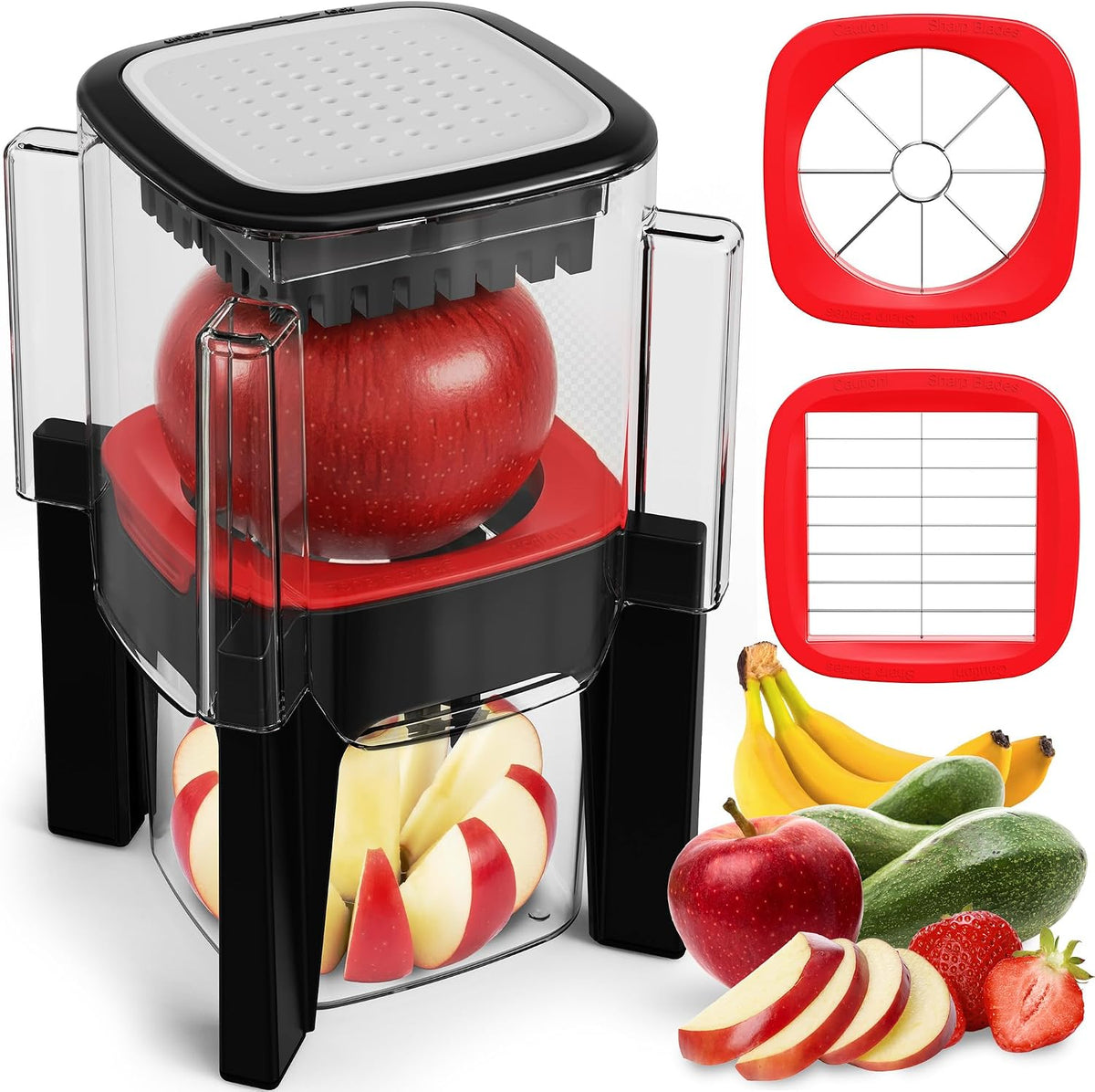 Apple Slicer & Corer with Built-In Container