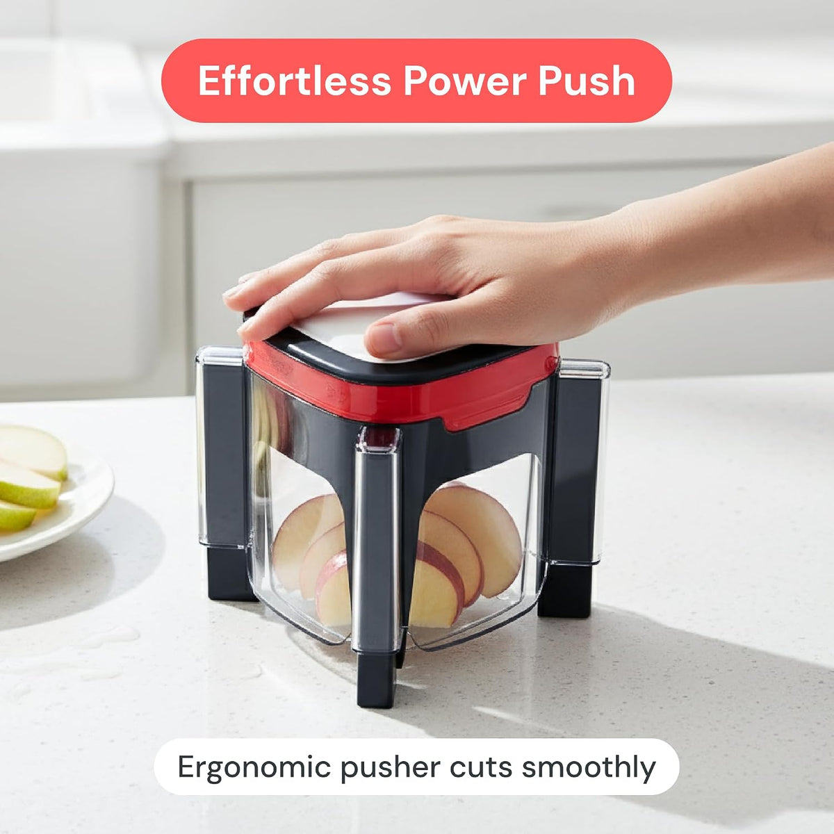 Apple Slicer & Corer with Built-In Container
