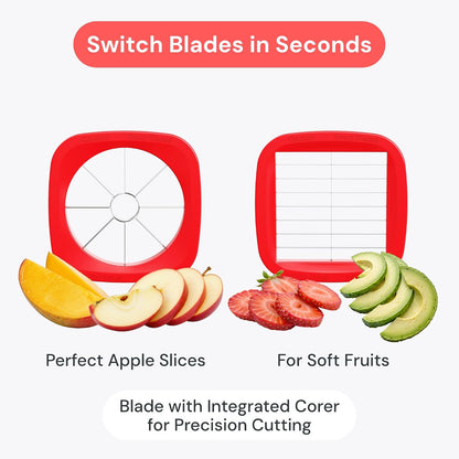 Apple Slicer & Corer with Built-In Container