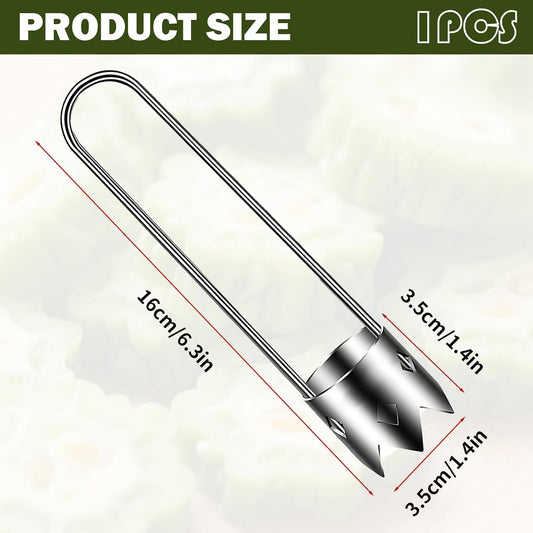 Red Bell Pepper Seed Corer,Pepper Corer | 1 PCS For Removing Fruit Vegetable Cores,Kitchen Gadget