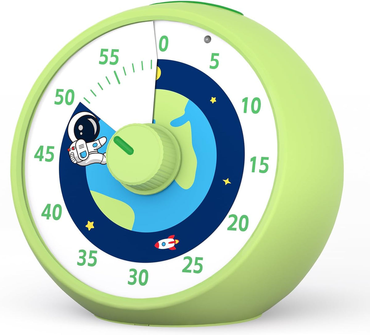 Visual Timer for Kids, 60-Minute Countdown for Classroom Office Kitchen, Desk Timer Kids Time Management Tools with Silent Operation, Pomodoro Timer Rainbow Pattern Purple