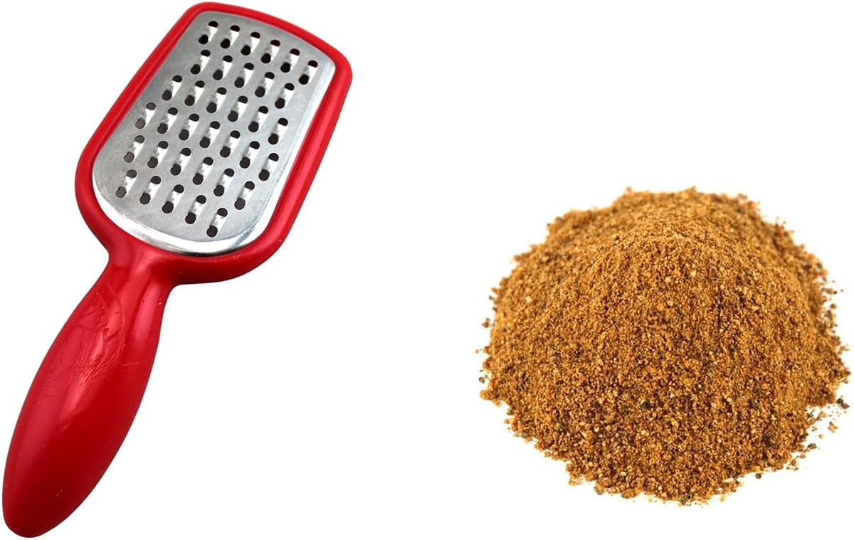 2 Pcs. Stainless Steel Mini Grater Cheese Garlic Nutmeg Chocolate 5" BPA Free