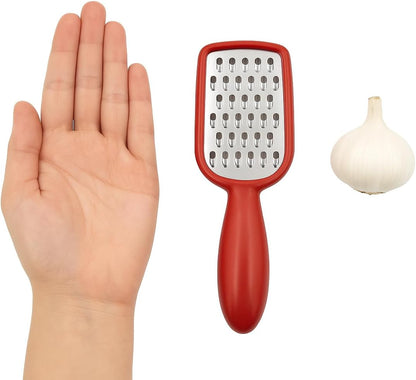 2 Pcs. Stainless Steel Mini Grater Cheese Garlic Nutmeg Chocolate 5" BPA Free