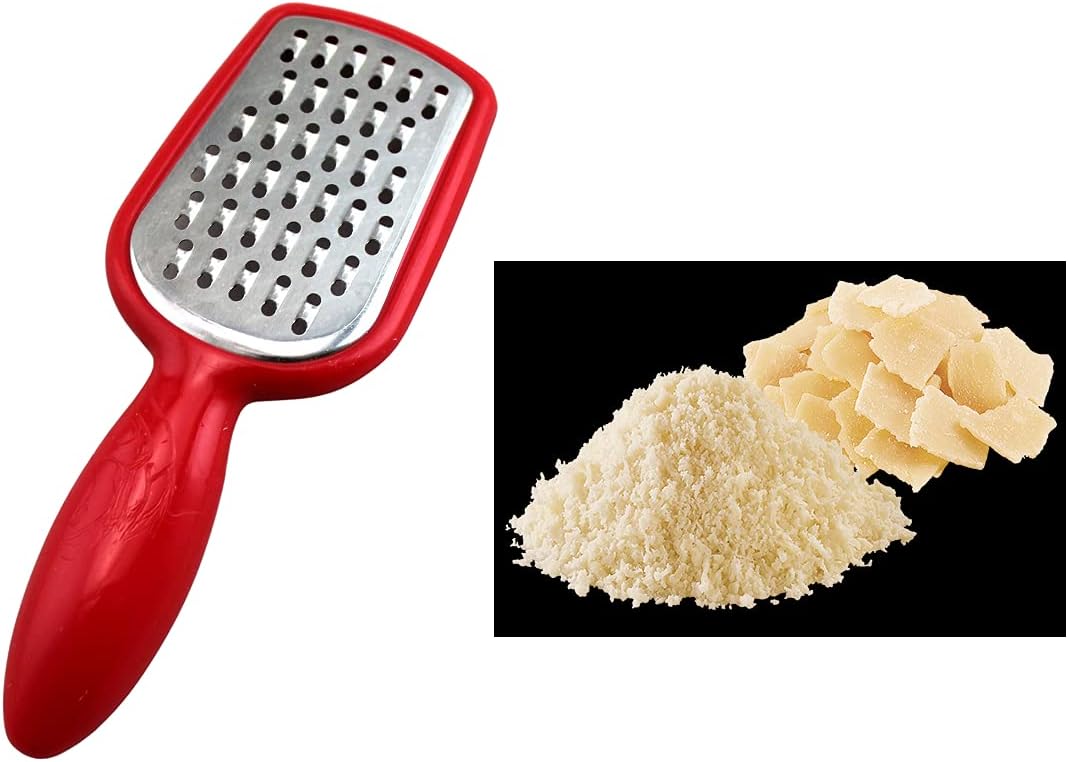 2 Pcs. Stainless Steel Mini Grater Cheese Garlic Nutmeg Chocolate 5" BPA Free