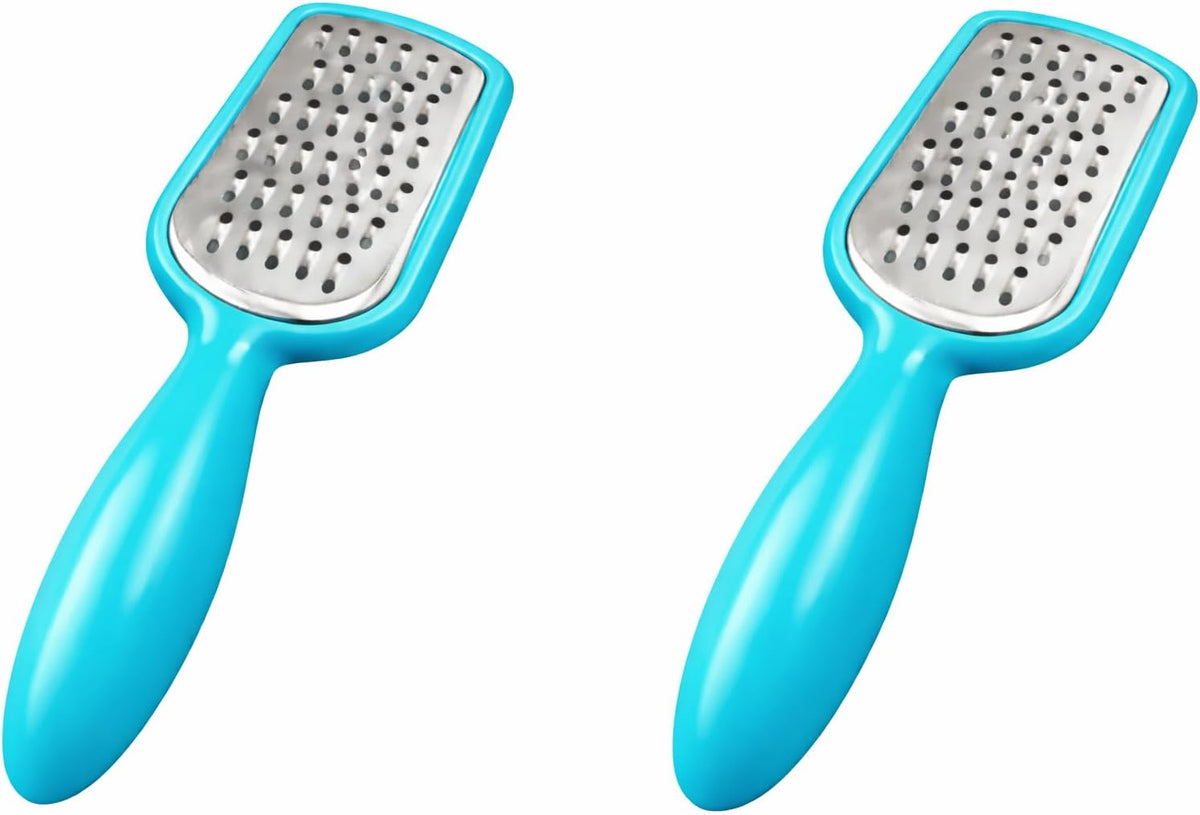 2 Pcs. Stainless Steel Mini Grater Cheese Garlic Nutmeg Chocolate 5" BPA Free