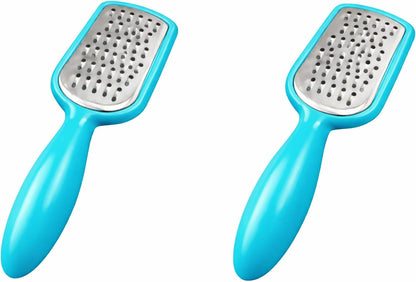 2 Pcs. Stainless Steel Mini Grater Cheese Garlic Nutmeg Chocolate 5" BPA Free