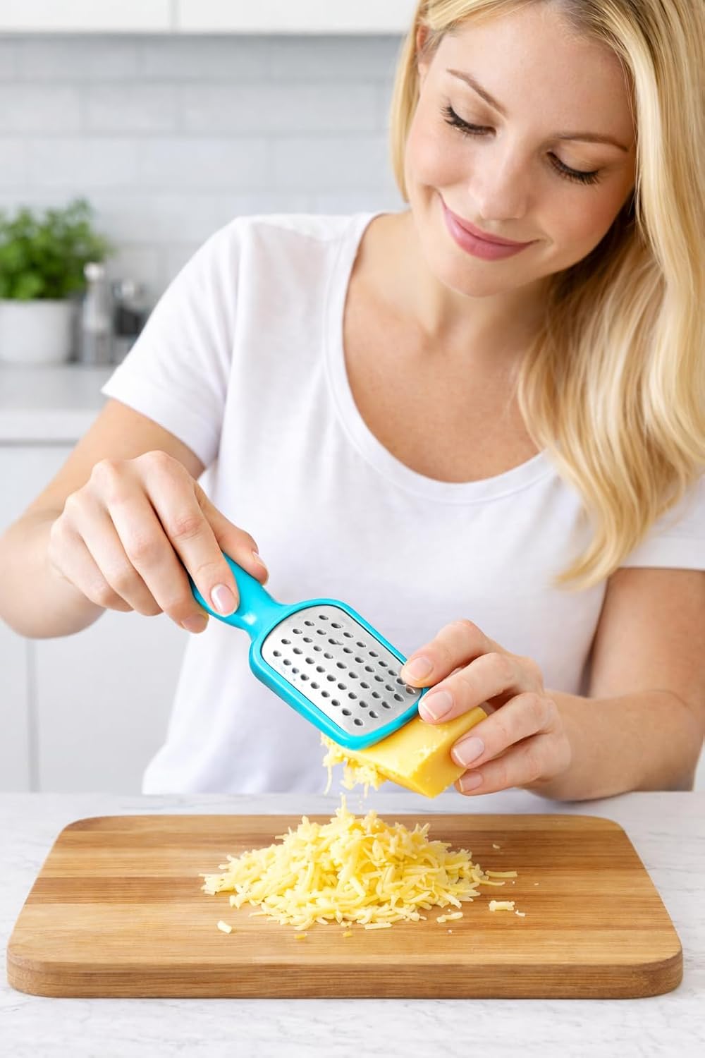 2 Pcs. Stainless Steel Mini Grater Cheese Garlic Nutmeg Chocolate 5" BPA Free