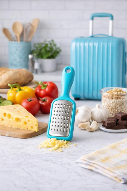 2 Pcs. Stainless Steel Mini Grater Cheese Garlic Nutmeg Chocolate 5" BPA Free