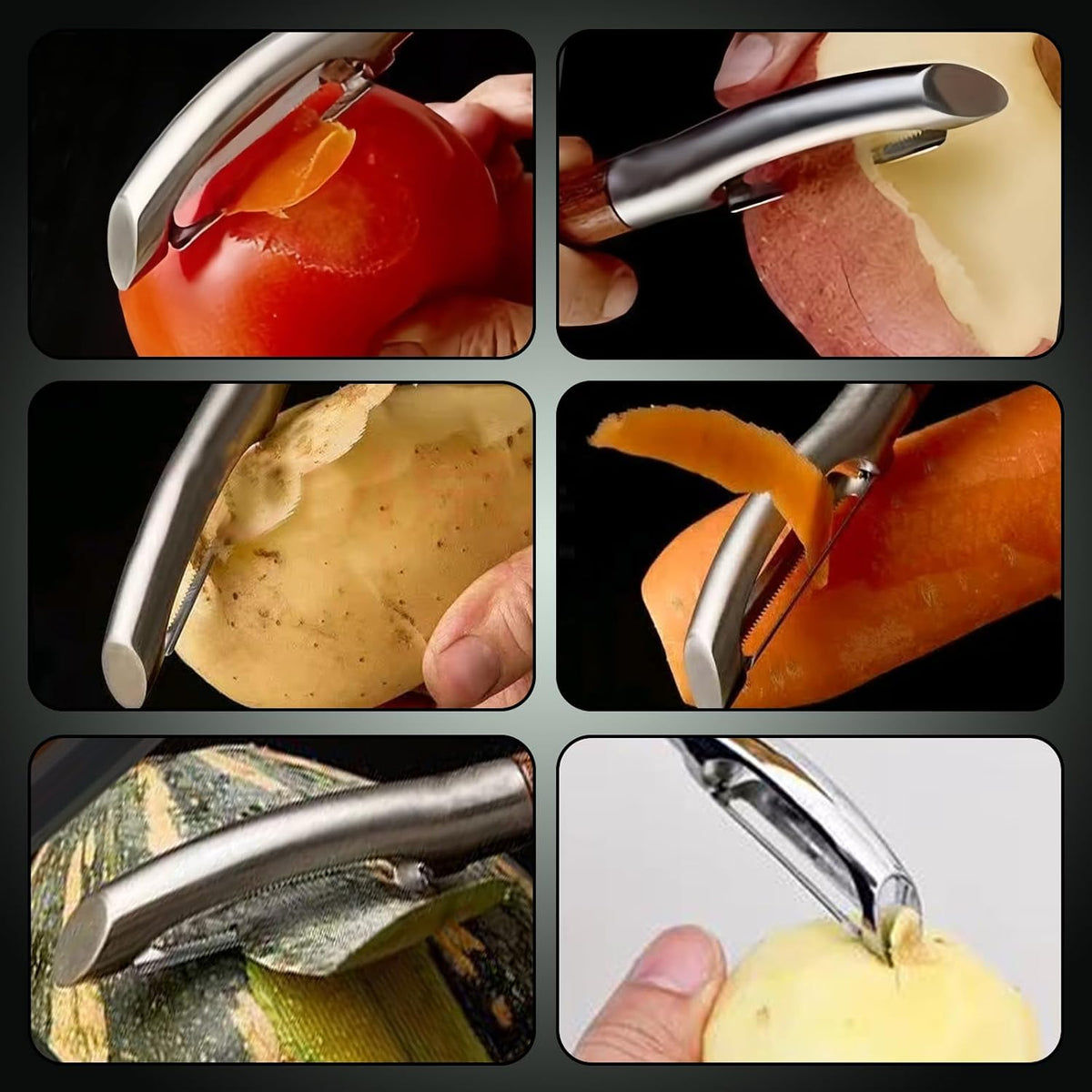 Premium Potato Peeler, Fruit And Vegetable Peelers For Kitchen
