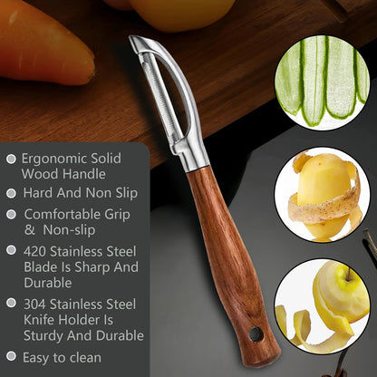 Premium Potato Peeler, Fruit And Vegetable Peelers For Kitchen